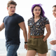 Gregg Sulkin, Ariela Barer, Allegra Acosta. (Photo: Paul Sarkis)